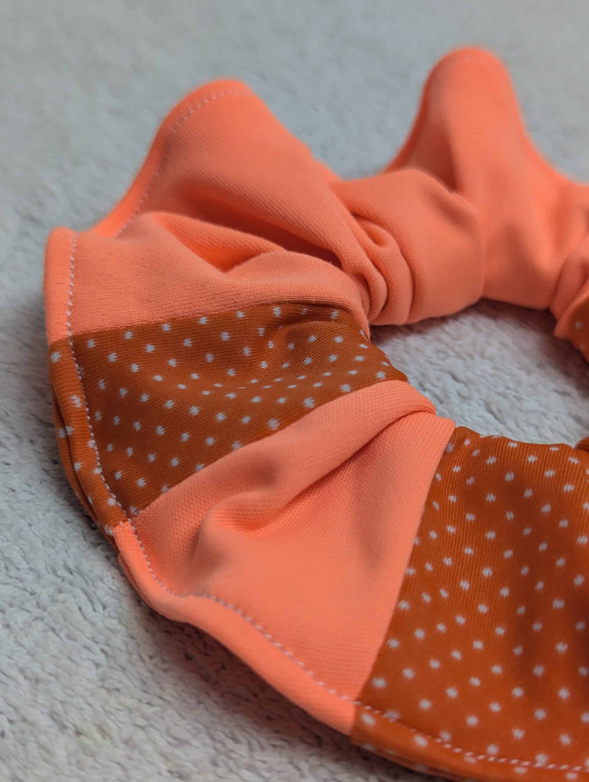 Chouchou Marin "Orange à pois" – Image 3