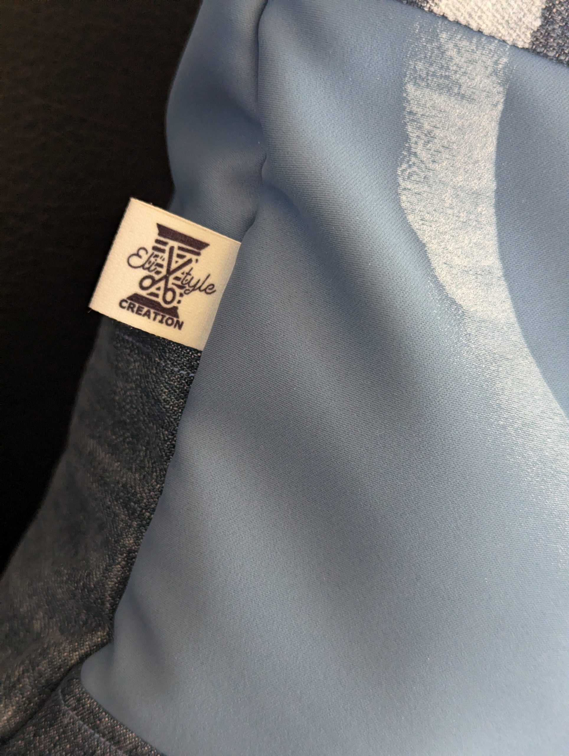 Coussin Bleu Love – Image 4